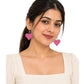Purely Handmade Lightweight Clay Earrings For Women & Girls I Special Collection For Valentines Day