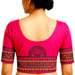 Fash Weave Cotton Silk Madhubani Hand-Painted Blouse Pieces for Women & Girls | Elegant Artisanal Designs Combining Traditional Craftsmanship and Modern Fashion