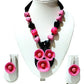 Purely Handmade Clay Jewellery Sets (With Earrings) for Women & Girls