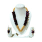 Purely Handmade Terracotta Rope Necklace With Earrings