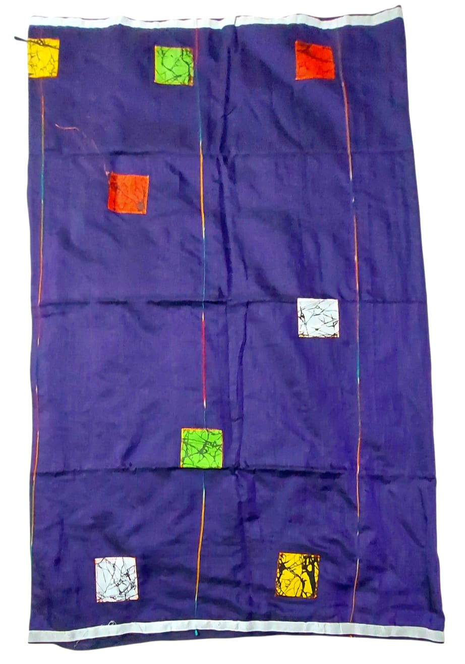 Pure Cotton  Patch Work Saree