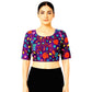 Designer Pichwai Print Sequin Work Blouse for Women