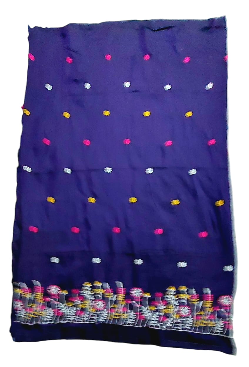 Fashweave Pure Cotton Embroidered Saree for Women and Girls | A Timeless Fusion of Traditional Craftsmanship and Contemporary Elegance, Perfect for Every Special Occasion