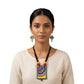Purely Handmade Terracotta Rope Necklace With Earrings