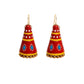 Cone-Shaped Bell Structure (Jhumka hook style) Dangler Earrings
