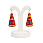 Cone-Shaped Bell Structure (Jhumka hook style) Dangler Earrings