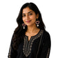 Lightweight Handcrafted Heart Shaped Terracotta Dangle Earrings (Geometric Pattern)