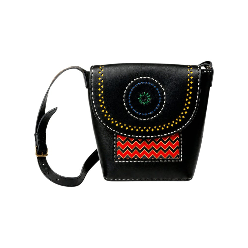 Handcrafted Pure Leather Bucket Style Sling Bag
