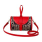 Handcrafted Leather Dholak Style Round Sling Bag