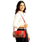 Handcrafted Leather Dholak Style Round Sling Bag