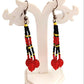 Purely Handmade Glass Beads Earrings