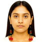 Purely Handmade Glass Beads Earrings