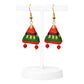 Purely Handmade Terracotta Metallic Conical Jhumka Designer Earrings