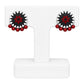 Lightweight Round Shaped Terracotta Stud Earrings