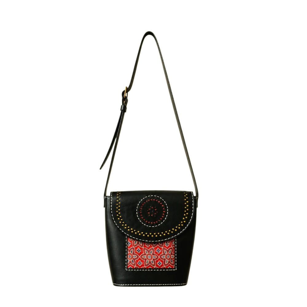 Handcrafted Pure Leather Bucket Style Sling Bag