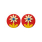 Purely Handmade Clay(Stud) Earrings