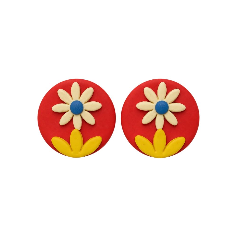 Purely Handmade Clay(Stud) Earrings