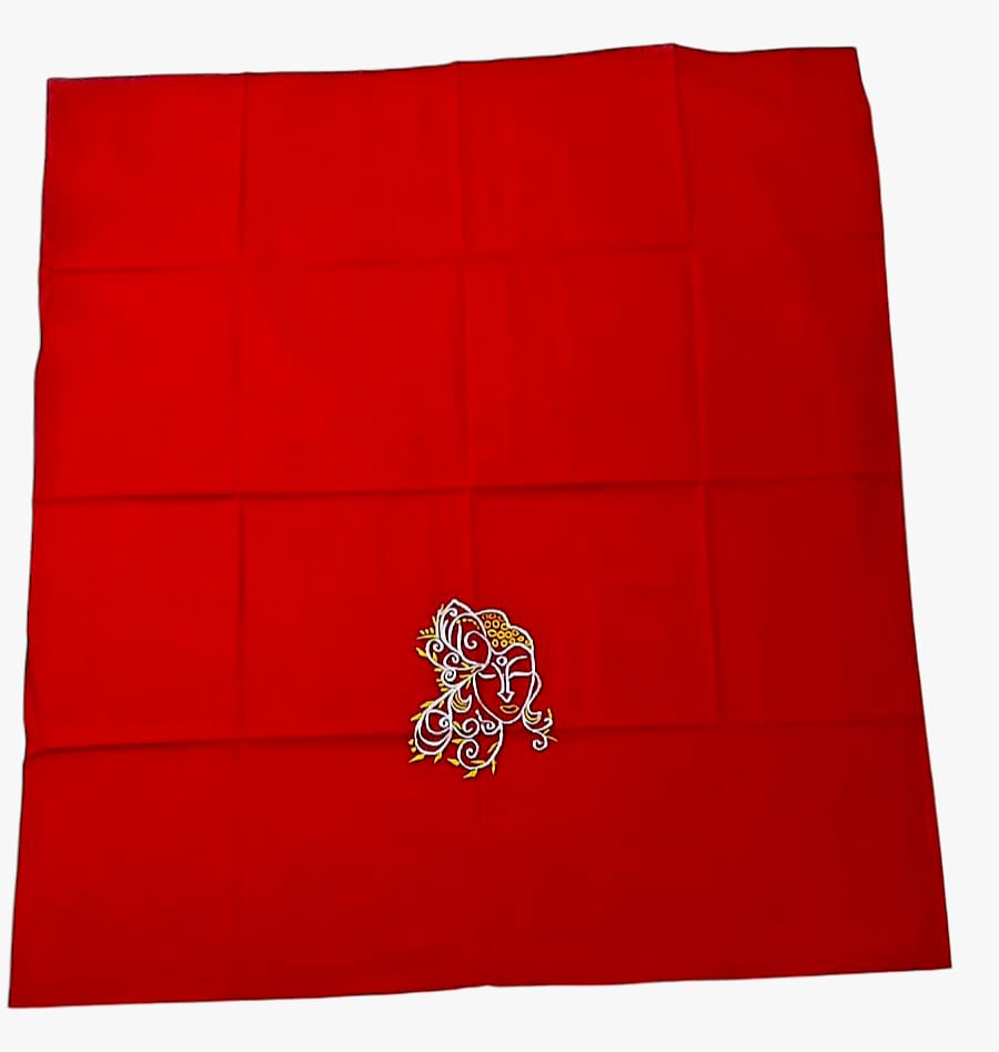 Hand Embroidered Hand Stitched Designer Premium Cotton Blouse Piece