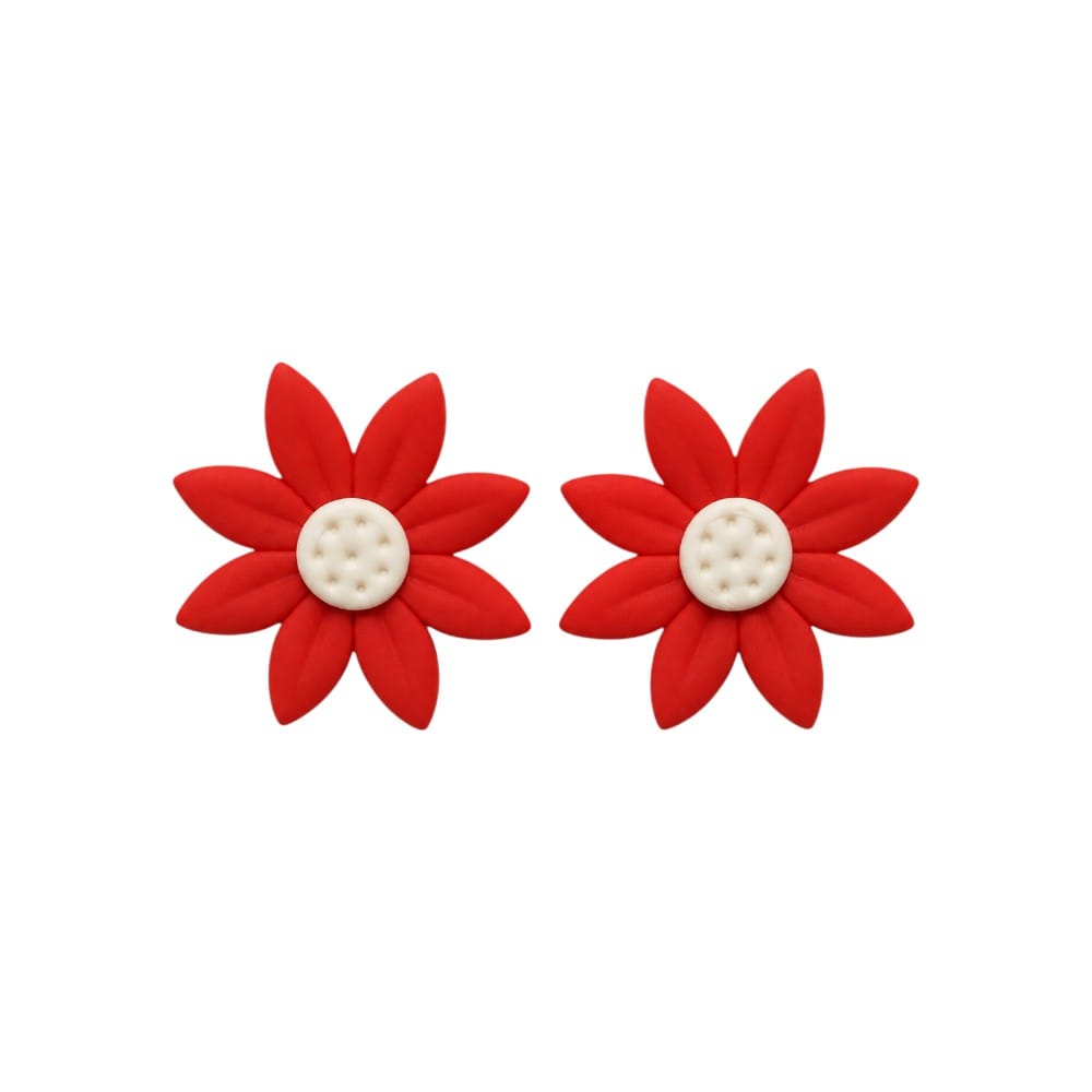 Purely Handmade Clay(Stud) Earrings