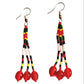 Purely Handmade Glass Beads Earrings