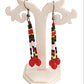 Purely Handmade Glass Beads Earrings