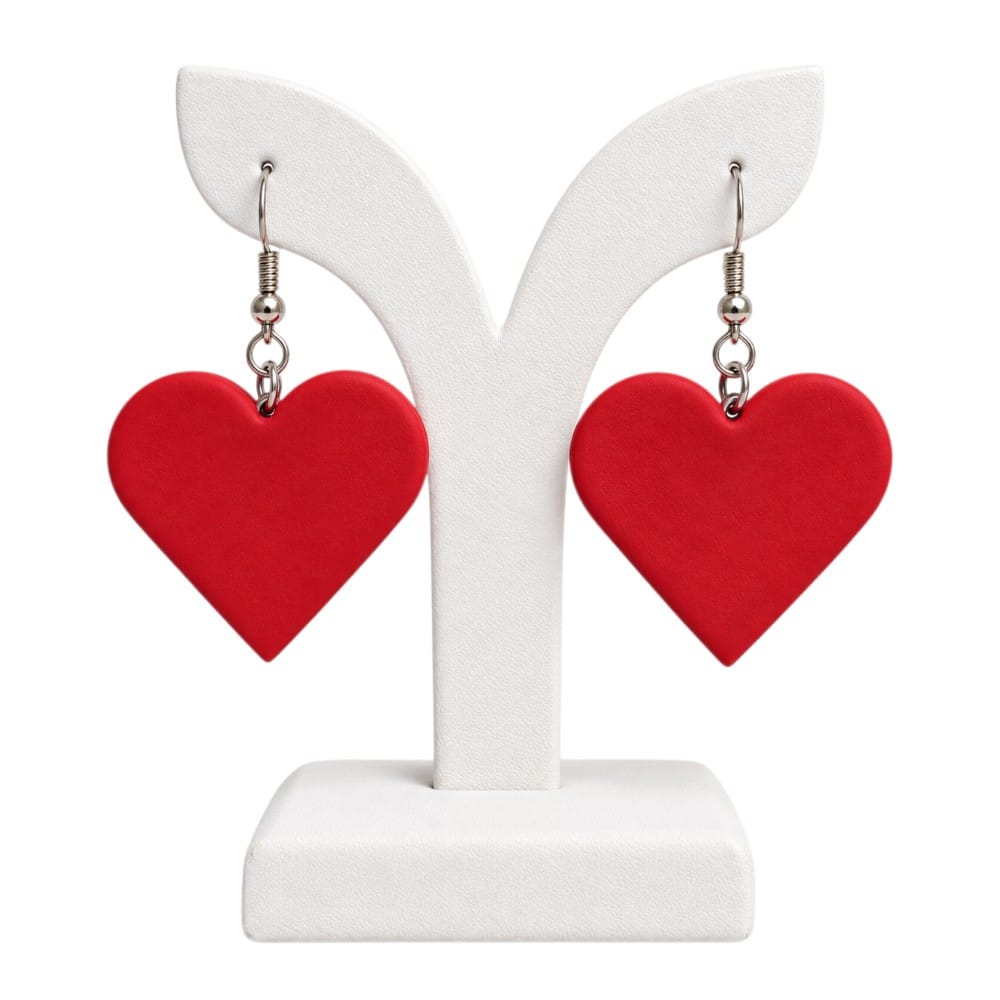 Purely Handmade Lightweight Clay Earrings For Women & Girls I Special Collection For Valentines Day