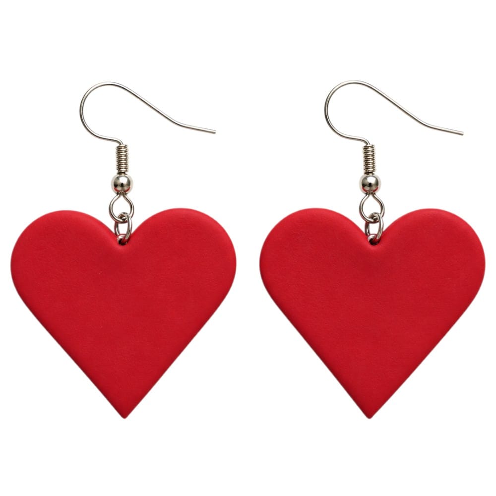 Purely Handmade Lightweight Clay Earrings For Women & Girls I Special Collection For Valentines Day