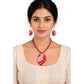 Purely Handmade Clay Jewellery Sets (Marble Design) for Women & Girls