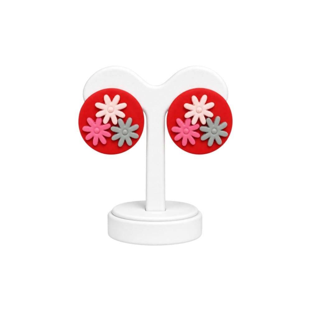 Purely Handmade Clay(Stud) Earrings