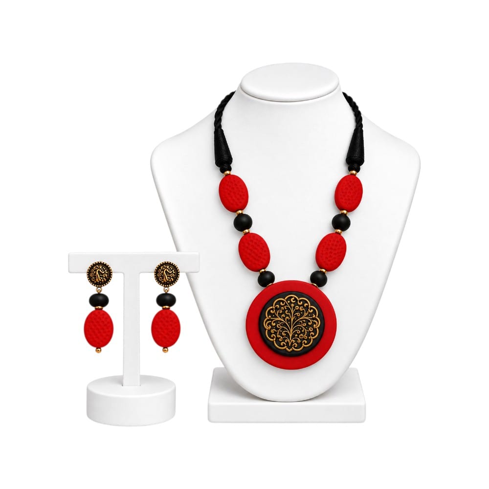 Premium Purely Handmade Clay Jewellery Sets for Women & Girls