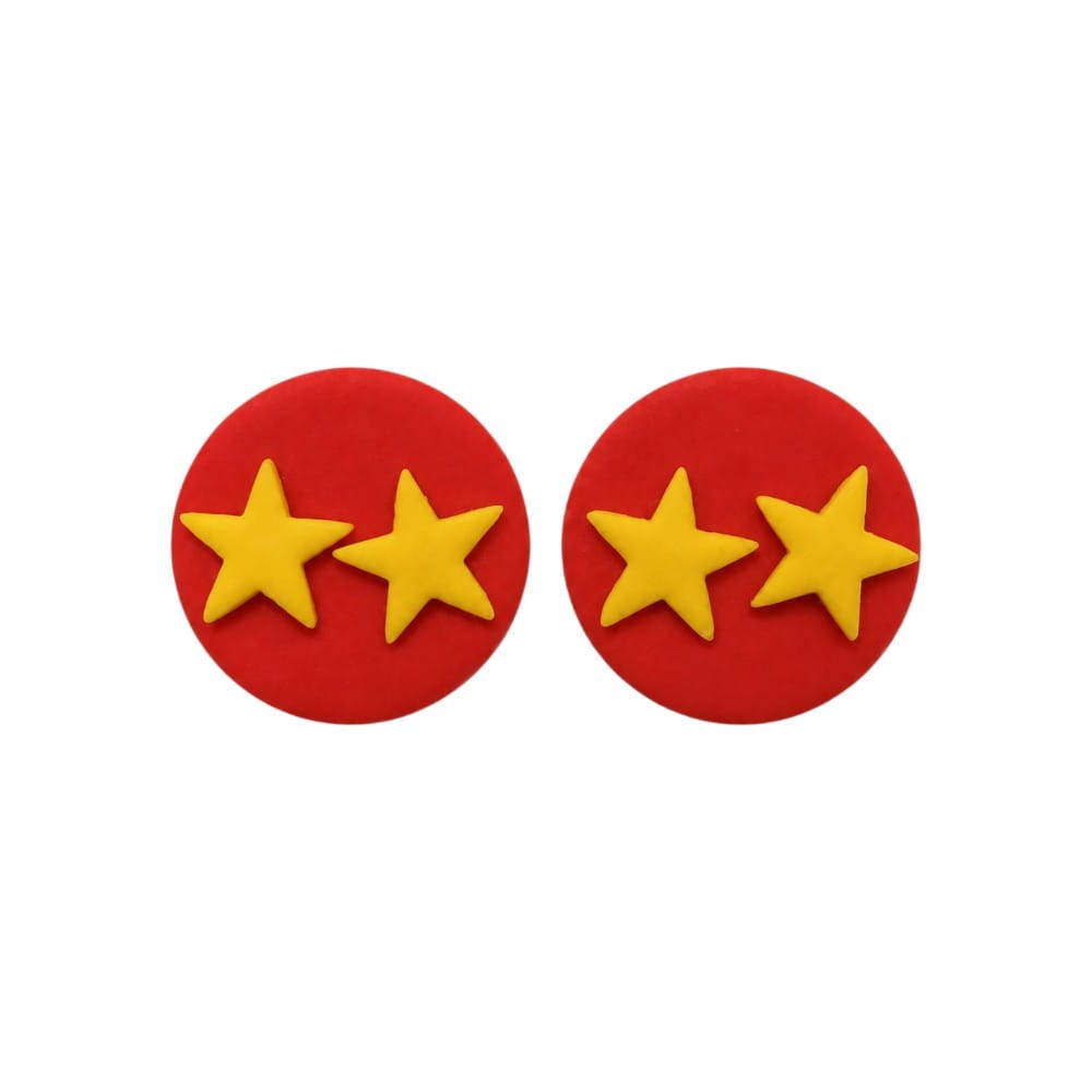 Purely Handmade Clay(Stud) Earrings
