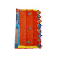 Pure Cotton Handmade Kalamkari Patchwork Saree