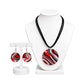 Purely Handmade Clay Jewellery Sets (Marble Design) for Women & Girls
