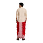 Cotton Silk Dhoti Pant With Contrasting Colour