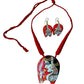 Terracotta Handpainted Jewellery Set