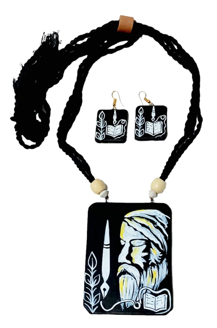 Terracotta Handpainted Jewellery Set