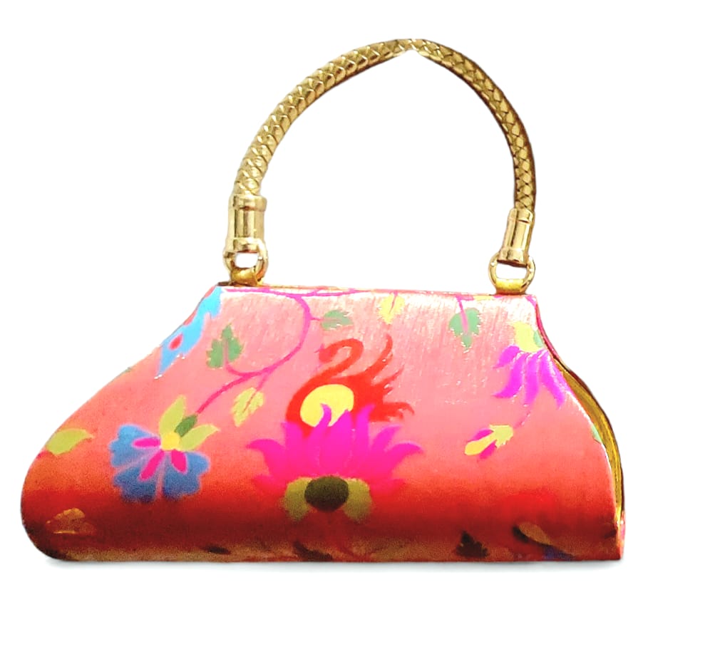 Luxury Paithani Clutch Bag