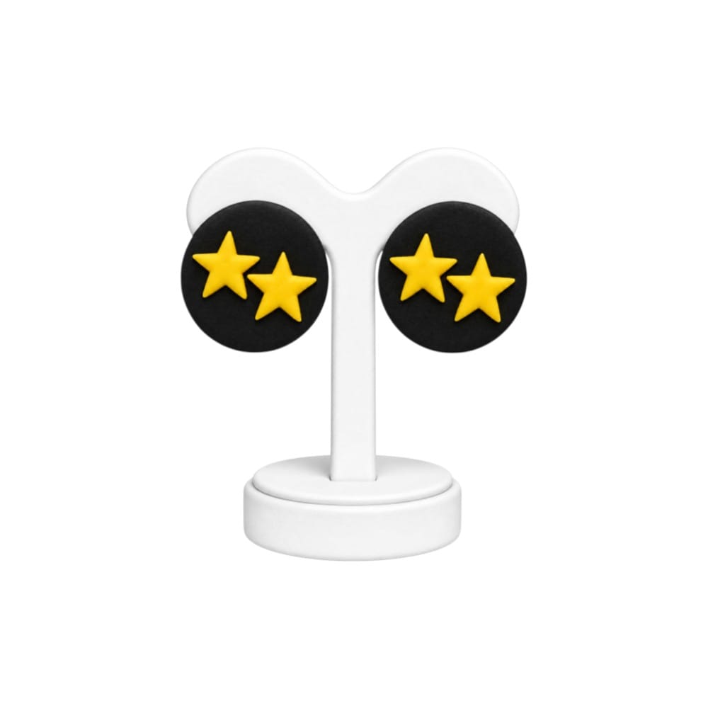 Purely Handmade Clay(Stud) Earrings