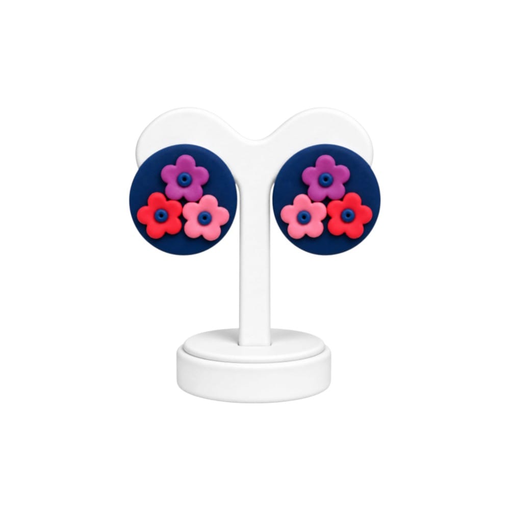 Purely Handmade Clay(Stud) Earrings