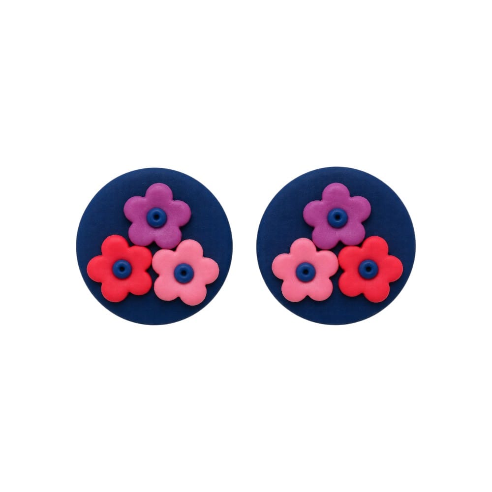 Purely Handmade Clay(Stud) Earrings