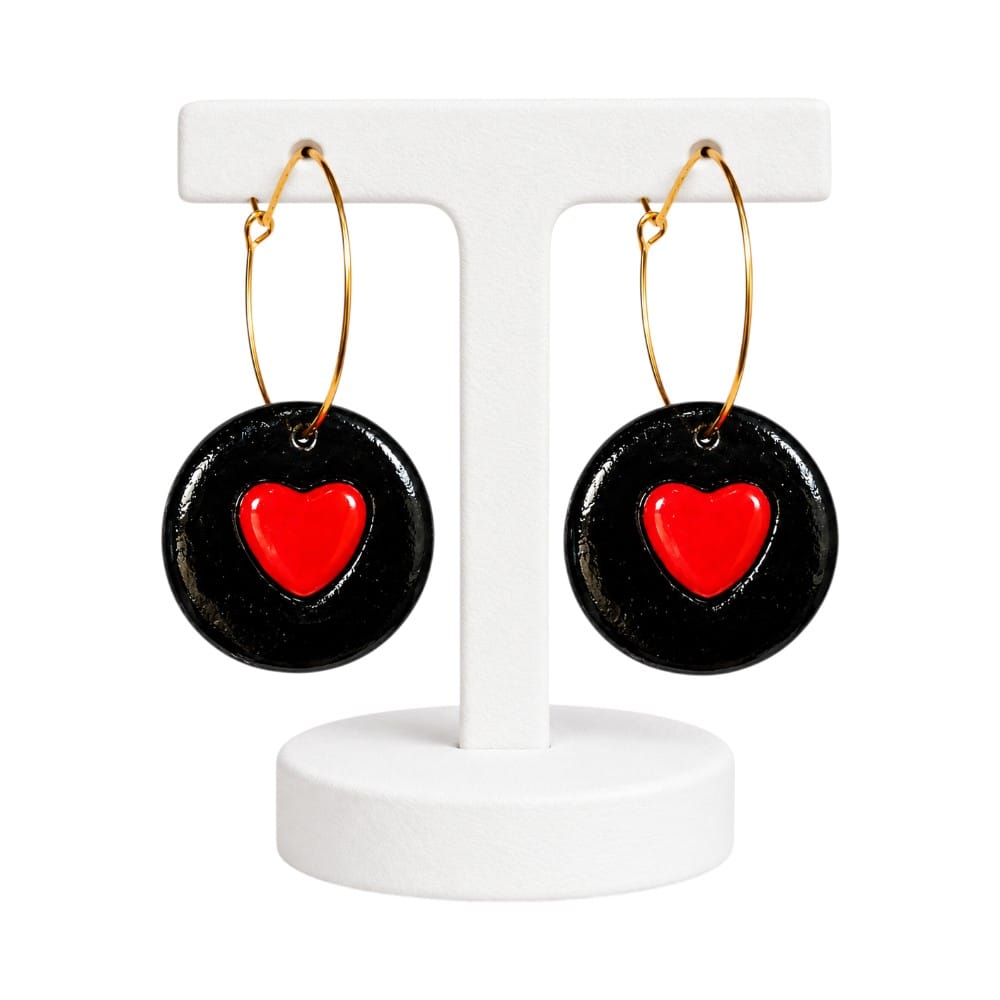Purely Handmade Lightweight Clay Earrings For Women & Girls I Special Collection For Valentines Day