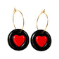 Purely Handmade Lightweight Clay Earrings For Women & Girls I Special Collection For Valentines Day