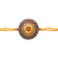 Purely Handmade & Handpainted Terracotta Rakhis for Brother