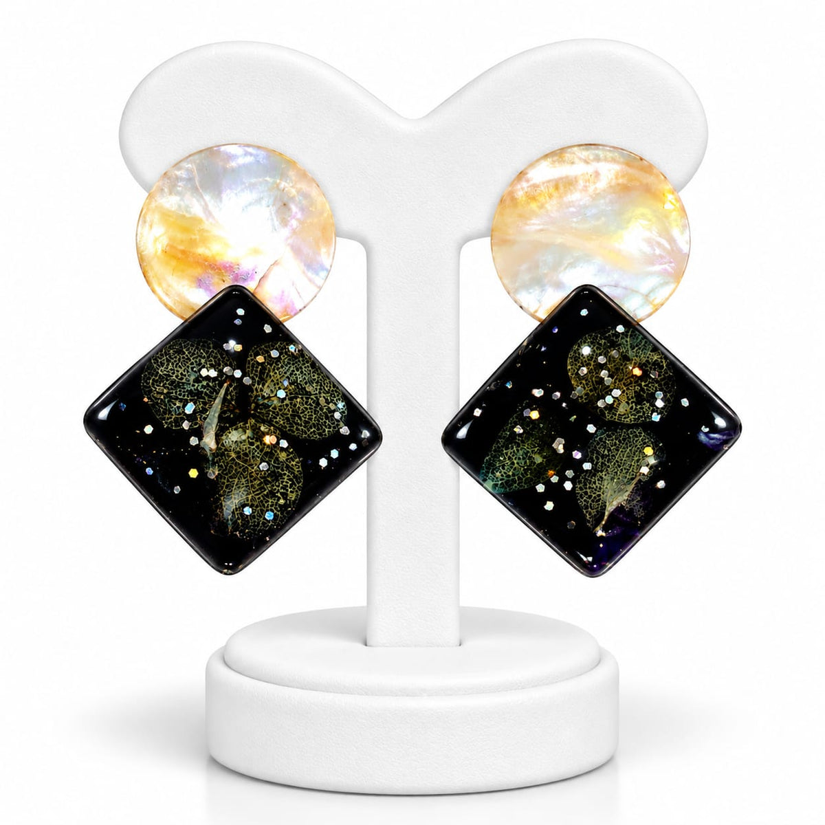 Premium Purely Handmade Resin Jewellery Earrings for Women & Girls