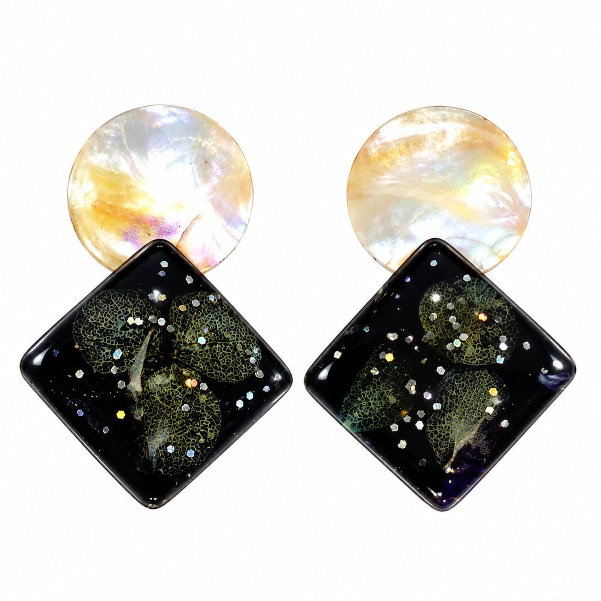Premium Purely Handmade Resin Jewellery Earrings for Women & Girls
