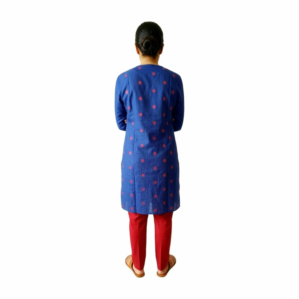Premium Handwoven Pure Cotton Silk 3-Piece Suit Set ( Unstitched)
