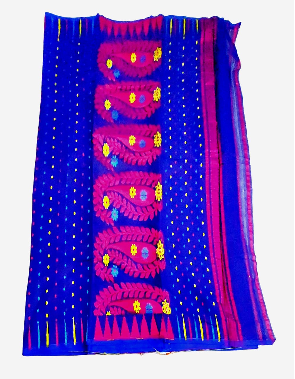Exquisite Premium Handloom Cotton Jamdani Saree