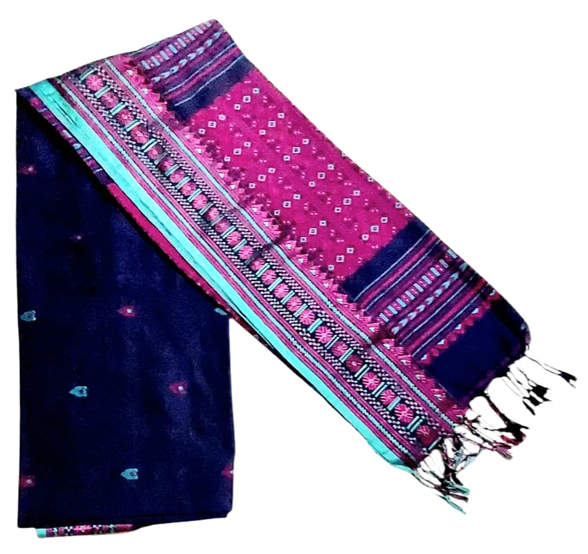 Premium Handloom Pure Khadi Cotton Saree