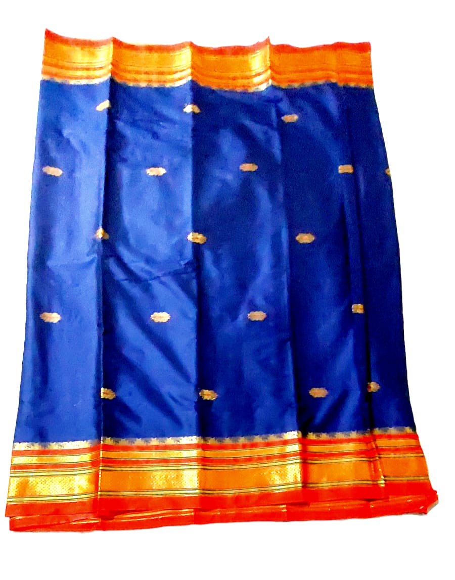 Exquisite Kadiyal Paithani Silk Saree