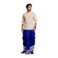 Cotton Silk Dhoti Pant With Contrasting Colour